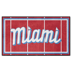Miami Marlins 3ft. x 5ft. Plush Area Rug