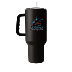 Miami Marlins 40oz Flipside Powder Coat Tumbler