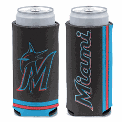 Miami Marlins Can Cooler Slim Can Design