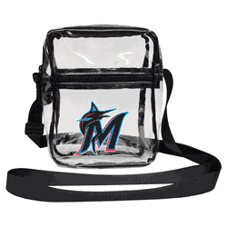Miami Marlins Clear Sideline Purse