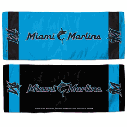 Miami Marlins Cooling Towel 12x30