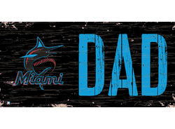 Miami Marlins DAD Sign