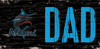 Miami Marlins DAD Sign