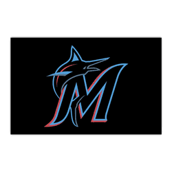 Miami Marlins HiDef Rookie Mat - 18in. X 30in.