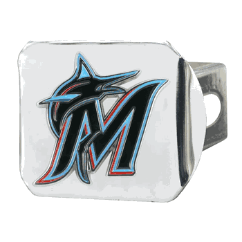 Miami Marlins Hitch Cover - 3D Color Emblem