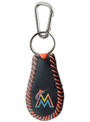 Miami Marlins Keychain Team Color Baseball CO