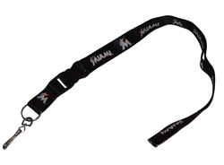 Miami Marlins Lanyard - Breakaway with Key Ring