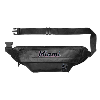 Miami Marlins Large Fanny Pack BLCK