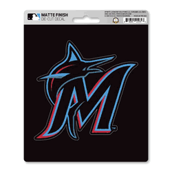 Miami Marlins Matte Decal Sticker