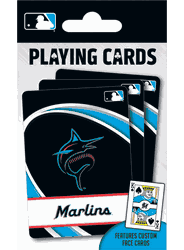 Miami Marlins MLB Playing Cards