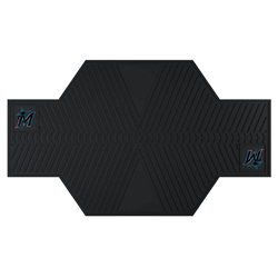 Miami Marlins Motorcycle Mat