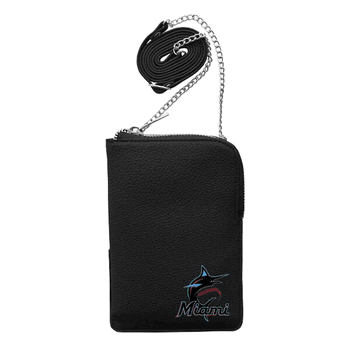 Miami Marlins Pebble Smart Purse Black