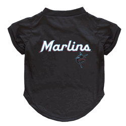 Miami Marlins Pet T-Shirt  - Extra Small