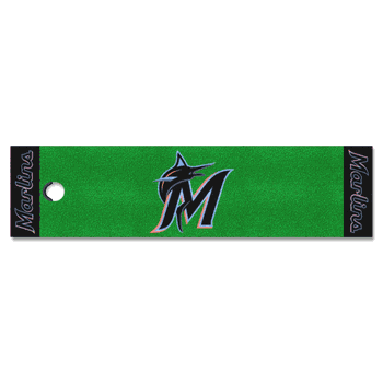Miami Marlins Putting Green Mat - 1.5ft. x 6ft.