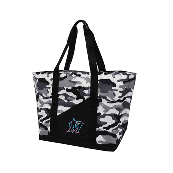 Miami Marlins Super-Duty Camo Tote BLCK