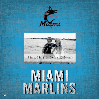 Miami Marlins Team Name Frame 10