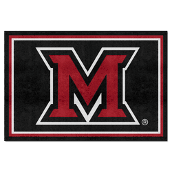 Miami Of Ohio Redhawks 5ft. x 8 ft. Plush Area Rug