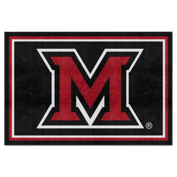 Miami Of Ohio Redhawks 5ft. x 8 ft. Plush Area Rug