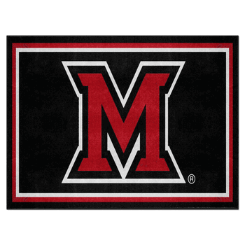 Miami Of Ohio Redhawks 8ft. x 10 ft. Plush Area Rug