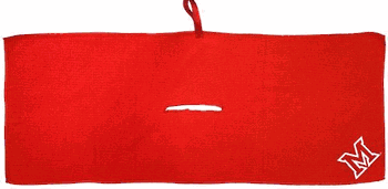 Miami Of Ohio Redhawks Large Microfiber Towel - 16