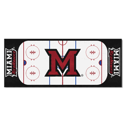 Miami Of Ohio Redhawks Rink Runner - 30in. x 72in.