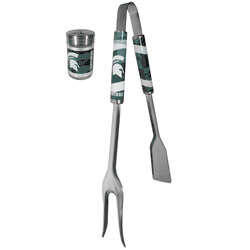 Michigan St. Spartans 3 in 1 BBQ Tool and Season Shaker
