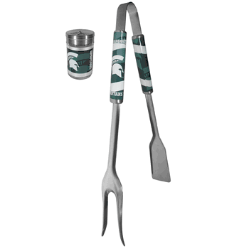 Michigan St. Spartans 3 in 1 BBQ Tool and Season Shaker