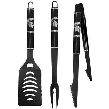 Michigan State Spartans 3 pc Monochromatic BBQ Set