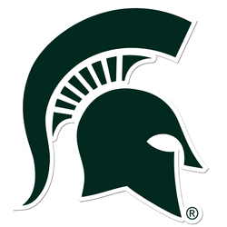 Michigan St. Spartans 8 inch Auto Decal