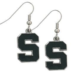 Michigan St. Spartans Dangle Earrings