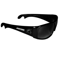 Michigan St. Spartans Wrap Bottle Opener Sunglasses