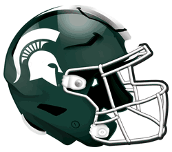 Michigan State Spartans 12in Authentic Helmet Sign