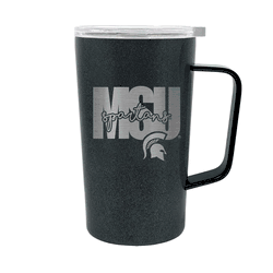 Michigan State Spartans 18oz Onyx Hustle Travel Mug
