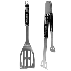 Michigan State Spartans 2 pc Black BBQ Set