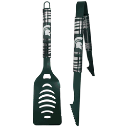 Michigan State Spartans 2 pc Color Tailgate BBQ Set