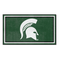Michigan State Spartans 3ft. x 5ft. Plush Area Rug