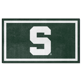 Michigan State Spartans 3ft. x 5ft. Plush Area Rug
