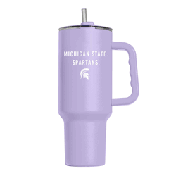 Michigan State Spartans 40oz Tonal Lavender Powder Coat Tumbler