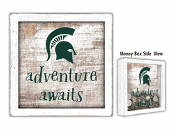 Michigan State Spartans Adventure Awaits Money Box