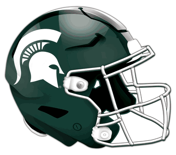Michigan State Spartans Authentic Helmet Cutout 24