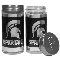 Michigan State Spartans Black Salt & Pepper Shaker