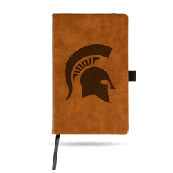 Michigan State Spartans Brown - Primary Laser Engraved Small Notepad
