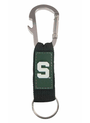 Michigan State Spartans Carabiner Keychain