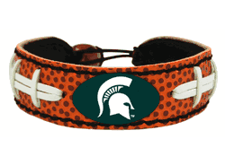 Michigan State Spartans Classic Football Bracelet