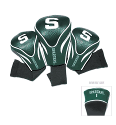 Michigan State Spartans Club 3 Piece Contour Headcover Set