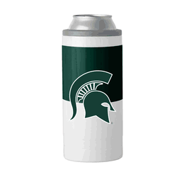 Michigan State Spartans Colorblock 12oz Slim Can Coolie