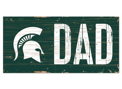 Michigan State Spartans DAD Sign