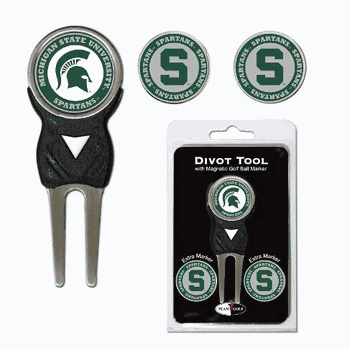 Michigan State Spartans Divot Tool and Marker Set