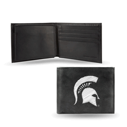Michigan State Spartans  Embroidered Bill-fold Wallet
