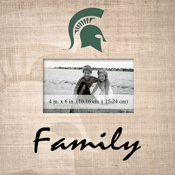 Michigan State Spartans Family Picture Frame
